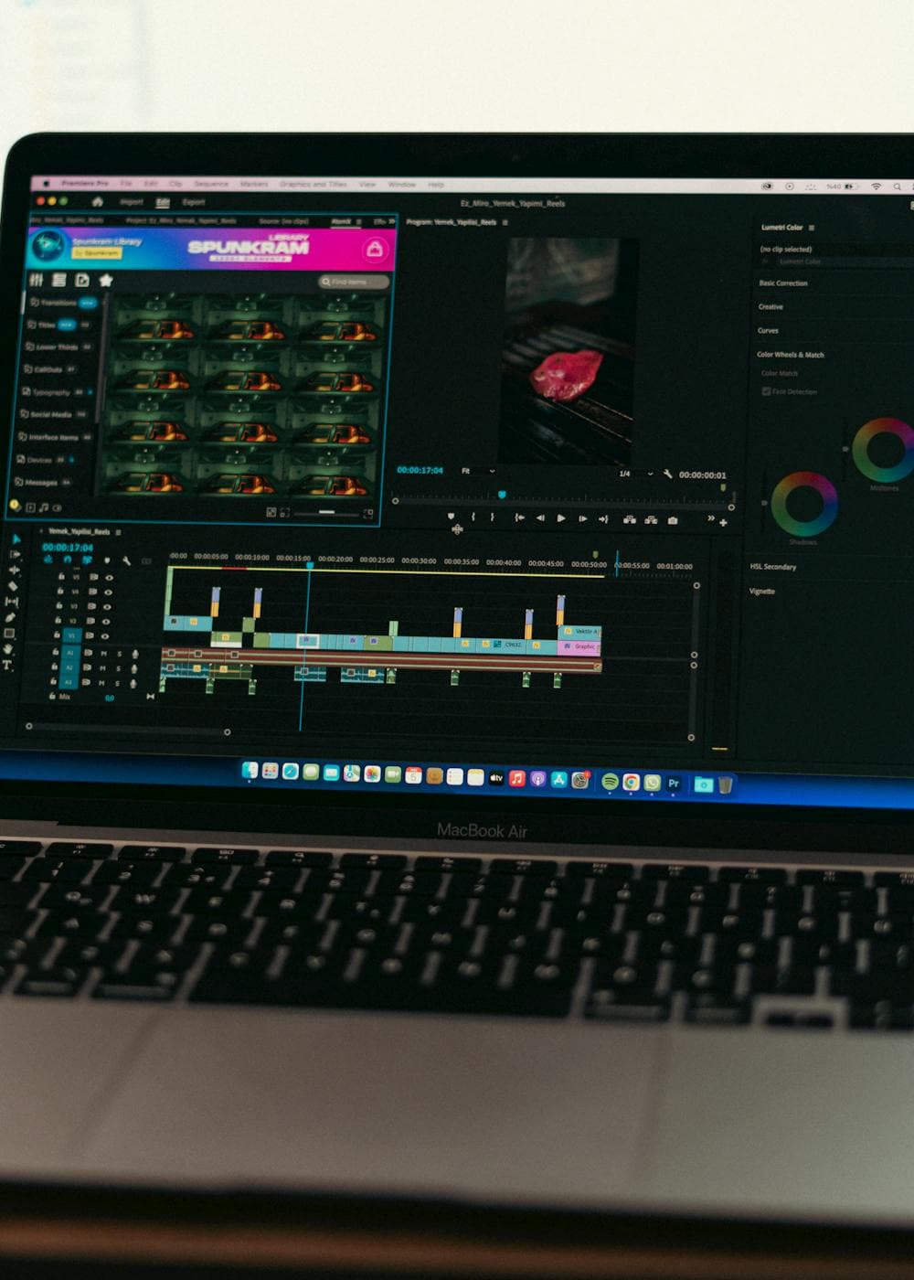 Creator editing content